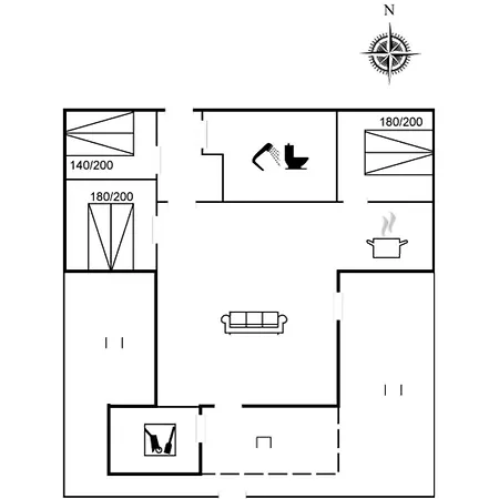 Sigwid - 2-7km From The Sea By Interhome * Toftum (Syddanmark)